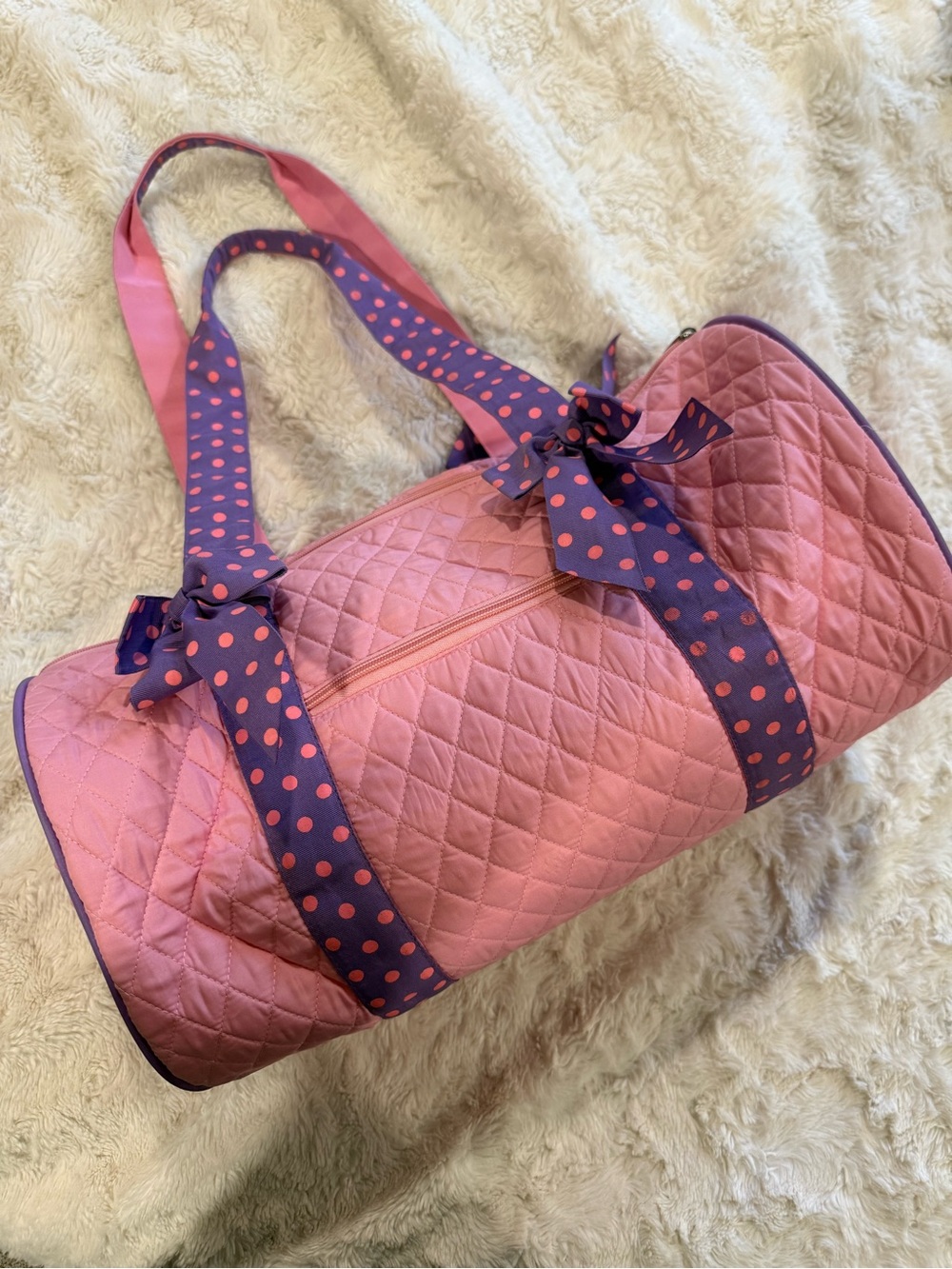 Girls Pink and Purple Ballet / Dance / Overnight Bag